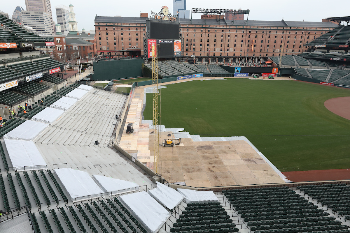 Changing Camden Yards' dimensions; Orioles' progress in signing  international players 