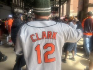 Jersey of the Game-Will Clark