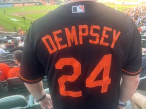 Jersey of the Game-Rick Dempsey