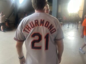 Orioles’ Jersey of the Game-Mark Thurmond