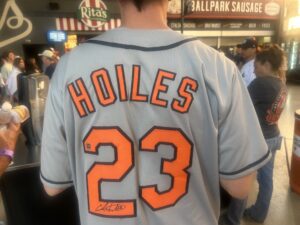 Jersey of the Game-Chris Hoiles