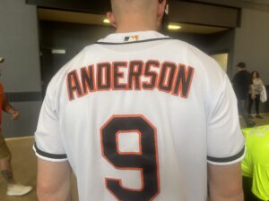Orioles’ Jersey of the Game-Brady Anderson