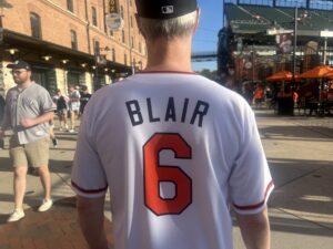 Orioles’ Jersey of the Game-Paul Blair