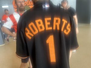 Orioles’ Jersey of the Game-Brian Roberts