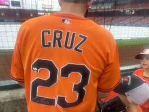 Orioles’ Jersey of the Game-Nelson Cruz