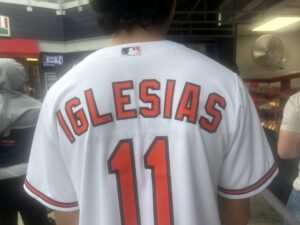 Orioles Jersey of the Game-Jose Iglesias