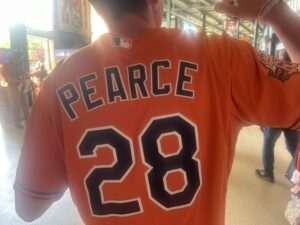 Orioles’ Jersey of the Game-Steve Pearce