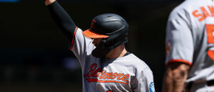 Orioles catcher Maverick Handley on catching, coaching, medical school