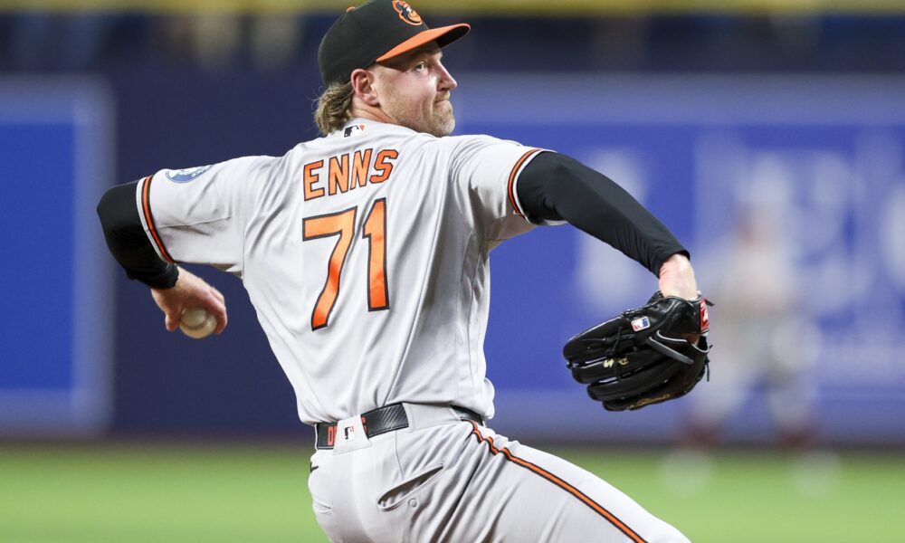 Orioles designate Enns for assignment, Raquet recalled, Gibson on taxi squad; O's-Rays lineups - BaltimoreBaseball.com